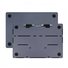 Alsó borítótok MacBook Air Retina 13.6 M2 A2681 2022 EMC4074 (kék) számára